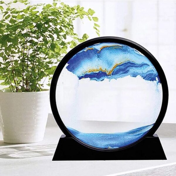 Dynamic Sand Art Lamp Liquid Motion 7 inch