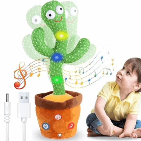 Cute Dancing Cactus Toy With Talking