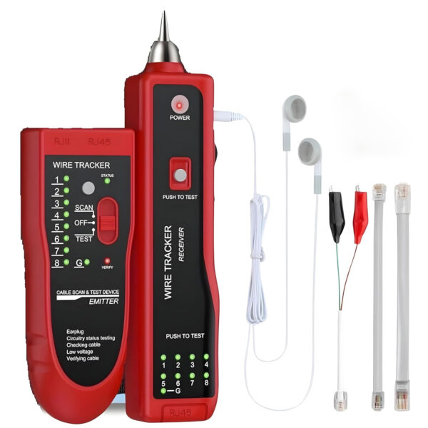 868 Network Lan Phone Tester Wire Tracker USB Coaxial Cable Tester