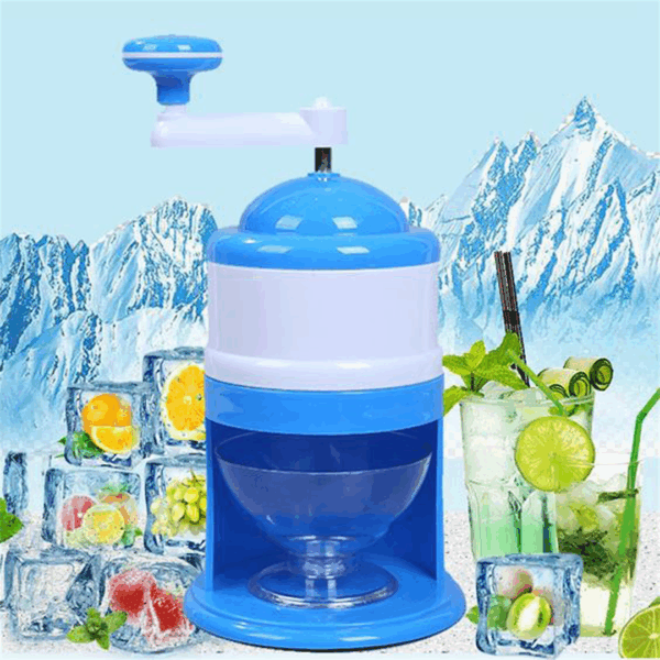Ice Crusher Blue – White